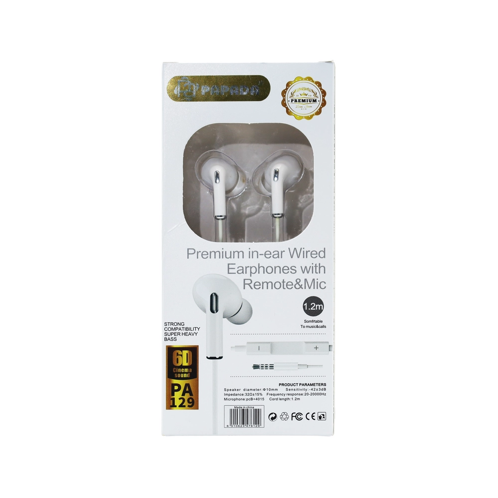 هندزفری سیمی PAPADA PA129