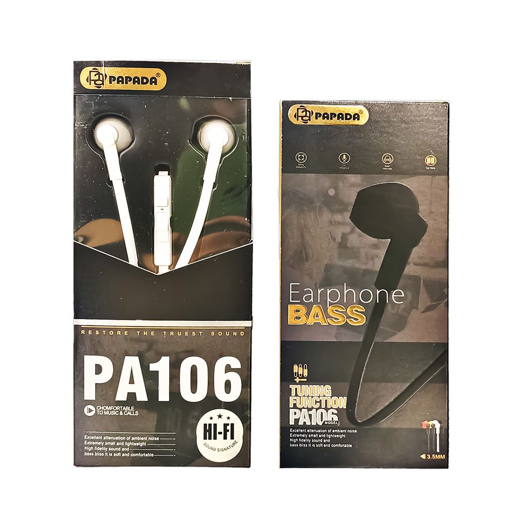 هندزفری سیمی PAPADA PA106