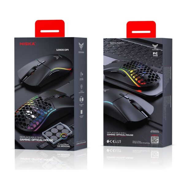 ماوس گیمینگ HISKA HX-MOG340