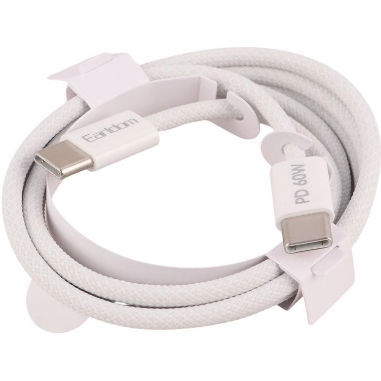 کابل شارژ Earldom EC-190C-C با پورت Type-C