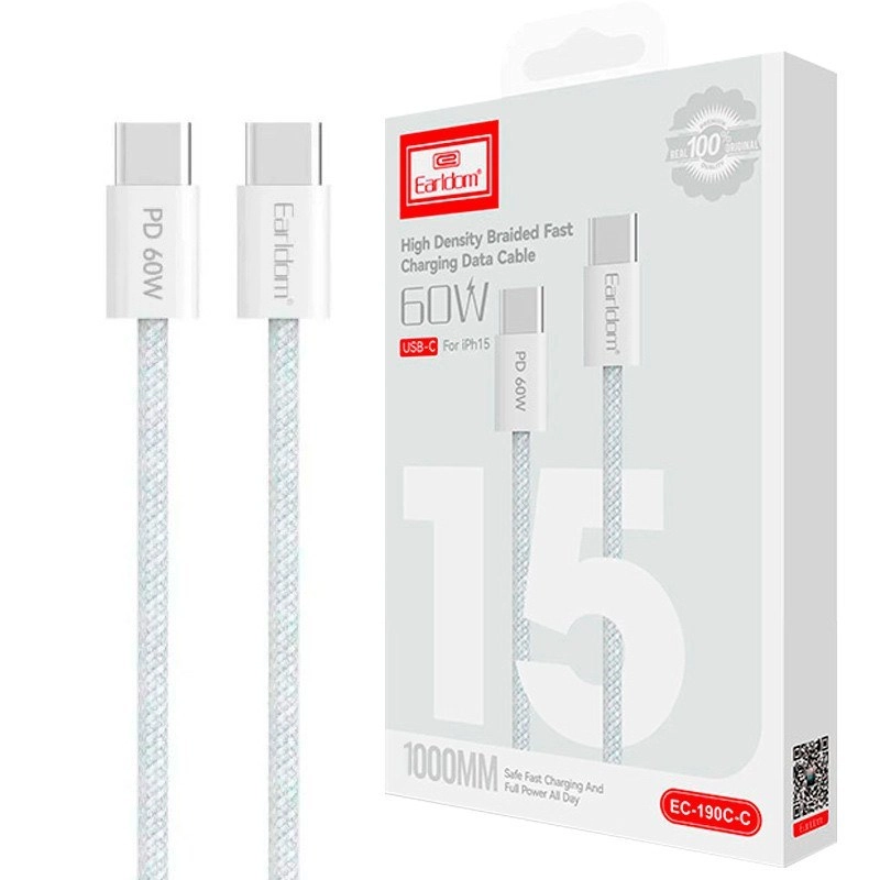 کابل شارژ Earldom EC-190 C-C