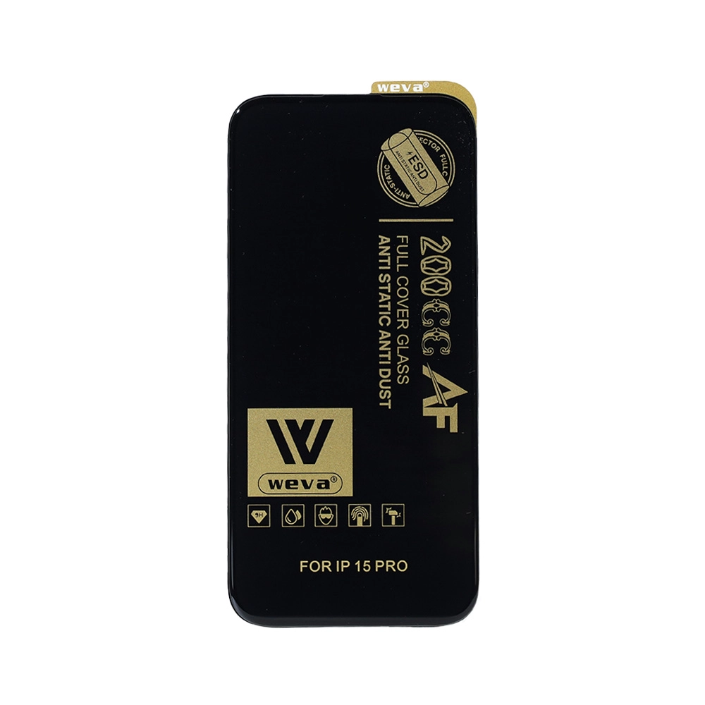 گلس WEVA AF مدل آیفون 15PRO