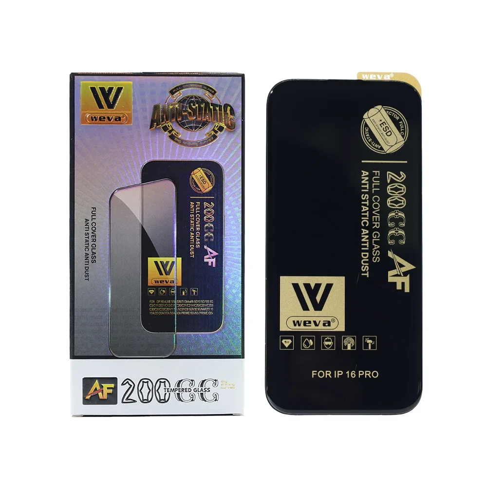 گلس WEVA AF مدل آیفون 16PRO