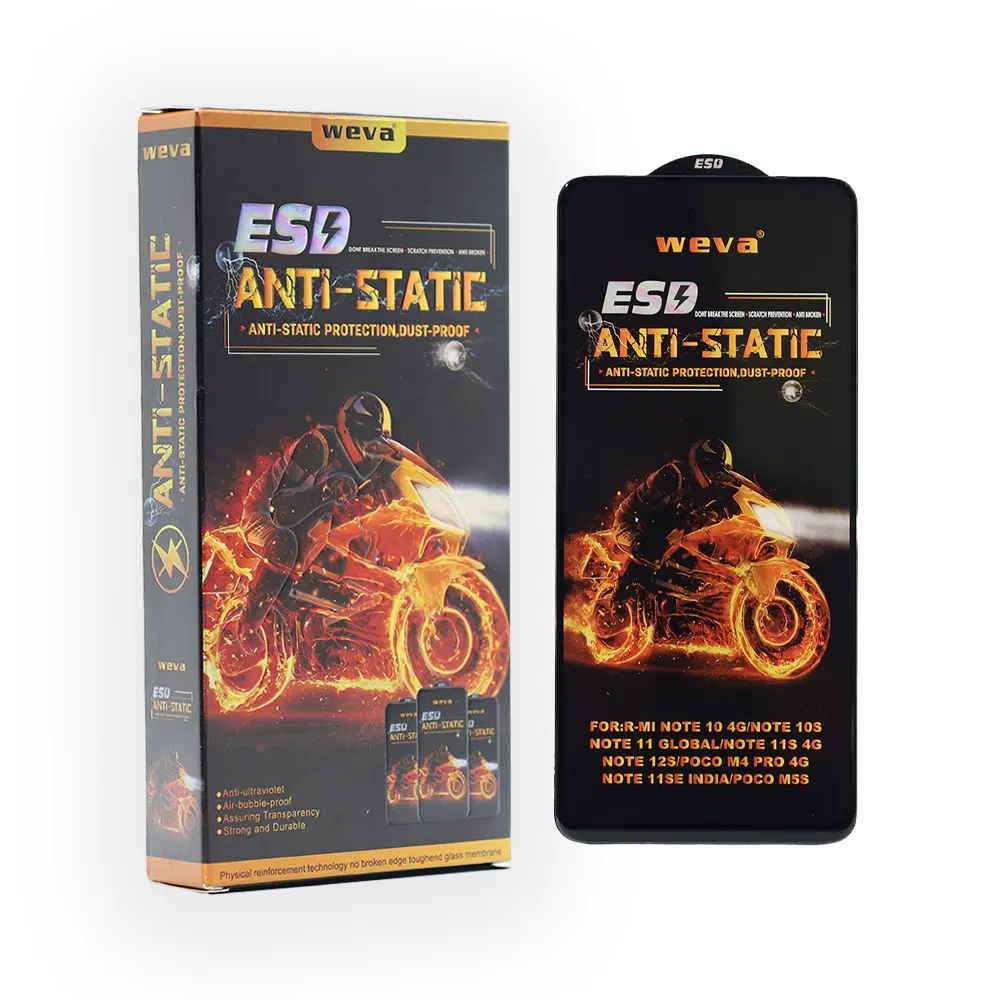 گلس ESD WEVA شیائومی NOTE 10S/12S