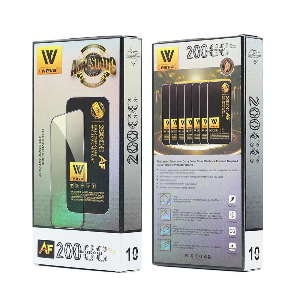 گلس WEVA AF مدل آیفون 15PRO