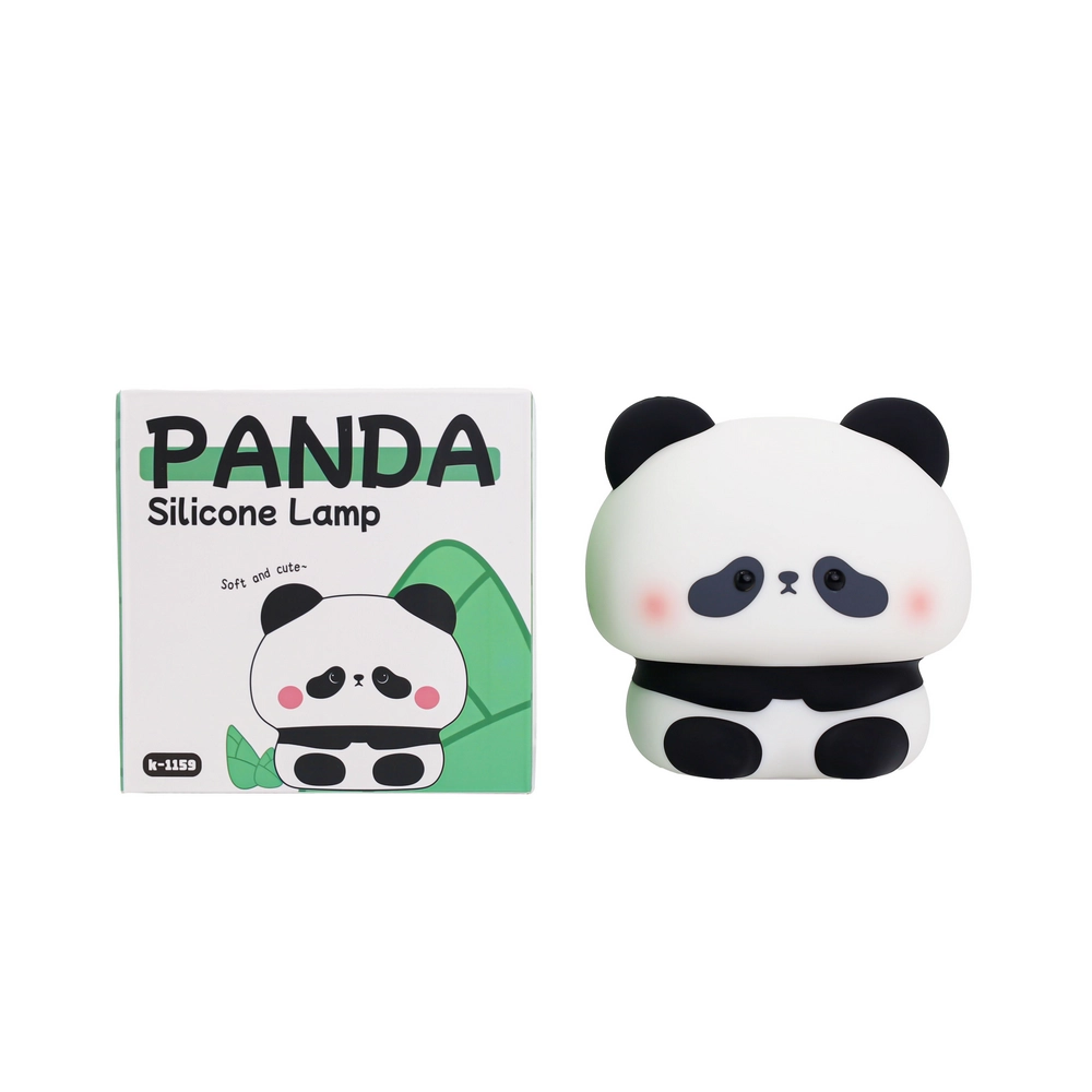چراغ خواب سیلیکونی اورجینال پاندا نشسته