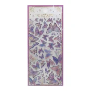 برچسب فانتزی طرح پروانه