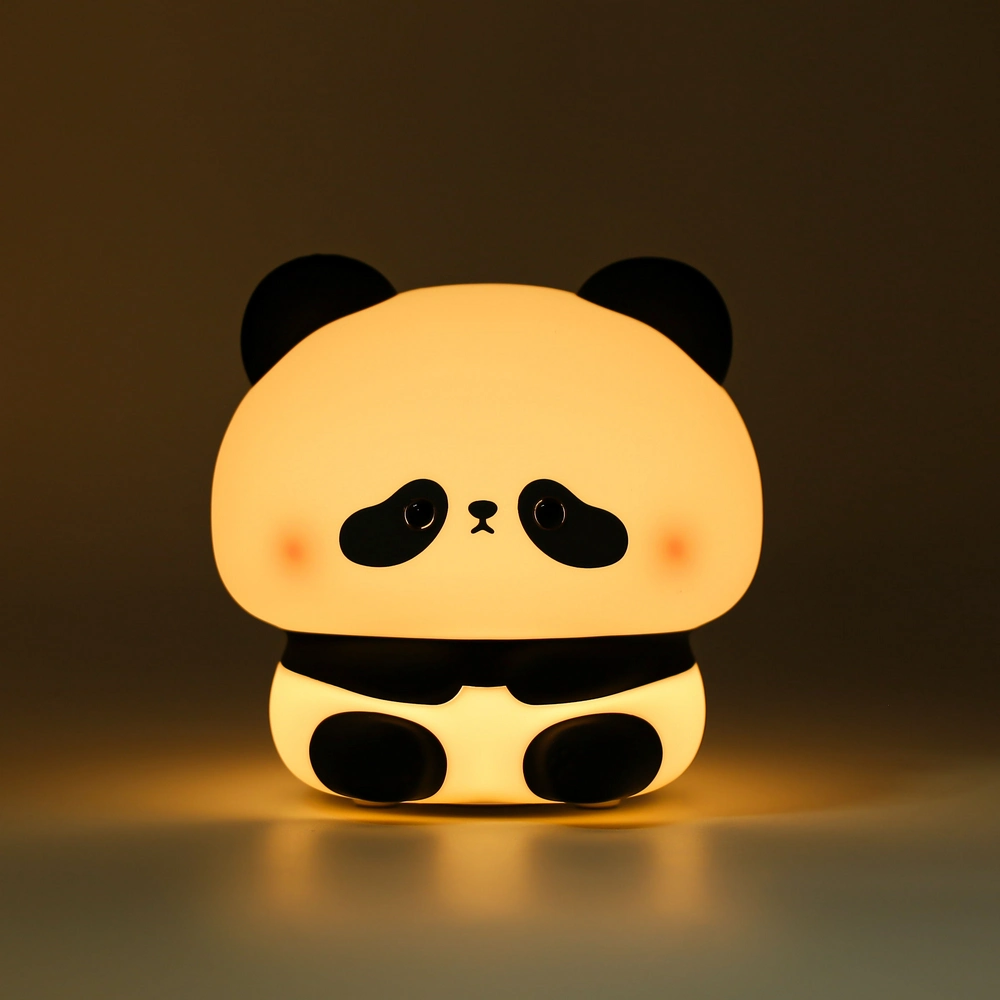 چراغ خواب سیلیکونی اورجینال پاندا نشسته