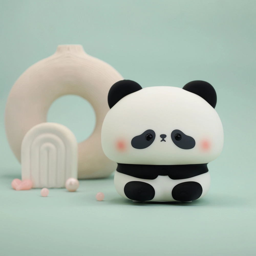 چراغ خواب سیلیکونی اورجینال پاندا نشسته