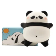 چراغ خواب سیلیکونی اورجینال پاندا خوابیده