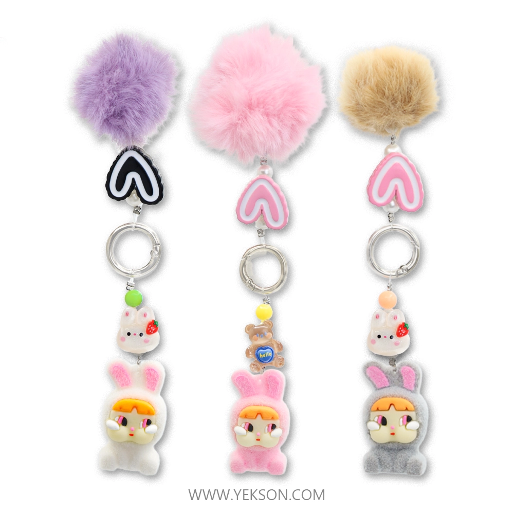 جاسوئیچی و آویز فانتزی کرای بیبی منگوله دار