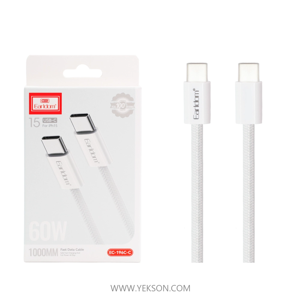 کابل شارژ Earldom EC-196C-C