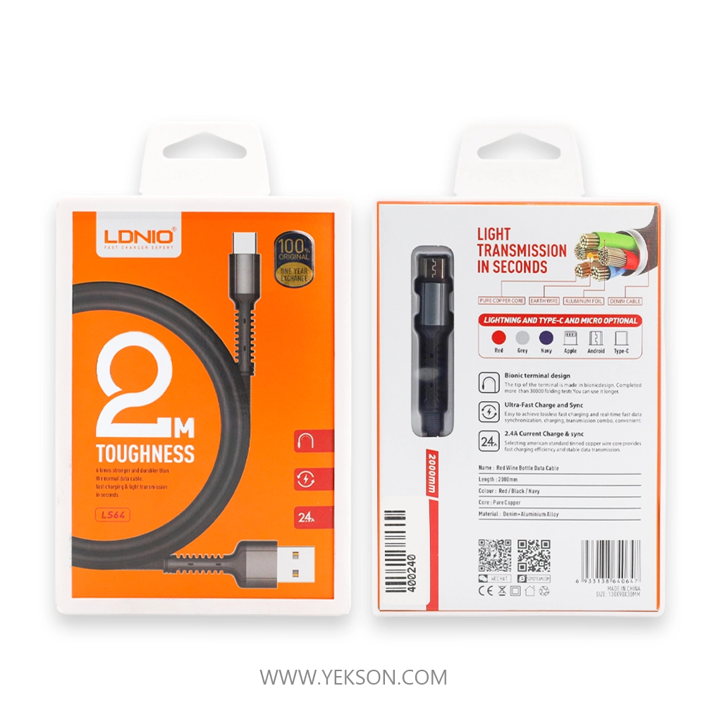 کابل شارژ LDNIO LS64