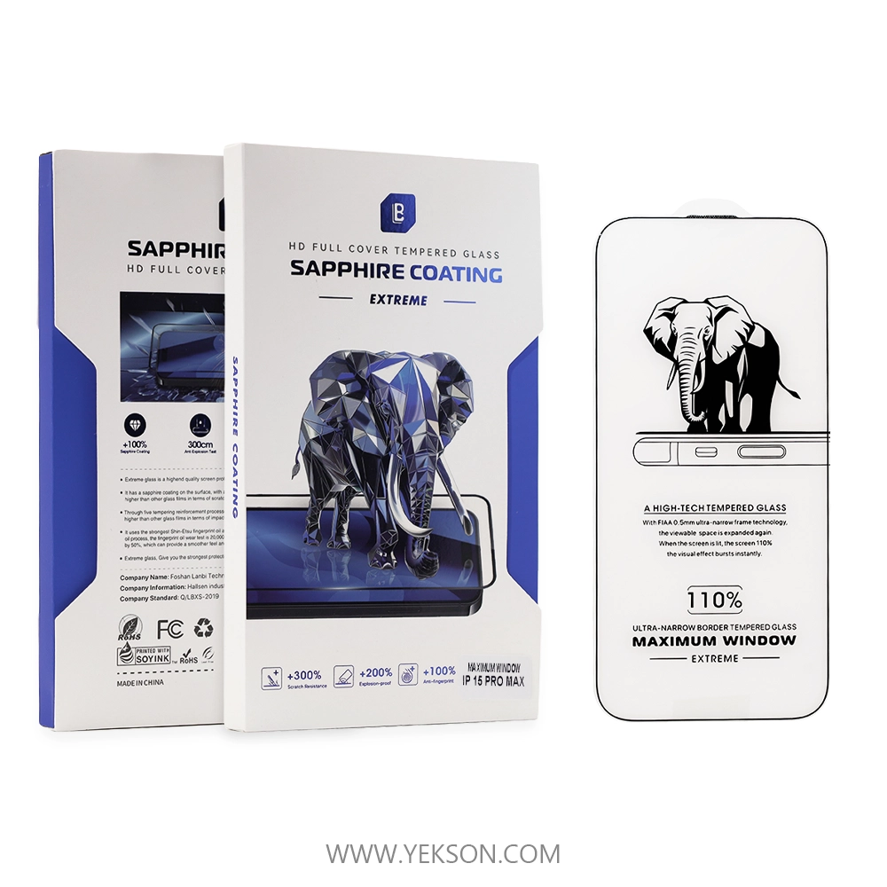 گلس پکدار HD لنبی مدل آیفون 15PROMAX