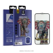 گلس پکدار 5D ESD لنبی مدل آیفون 16