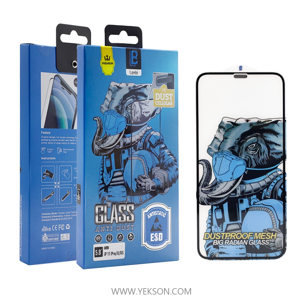 گلس پکدار Anti-Dust لنبی مدل آیفون 11PRO/X/XS