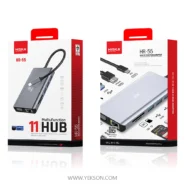 هاب 11 پورت USB-C هیسکا مدل HR-55