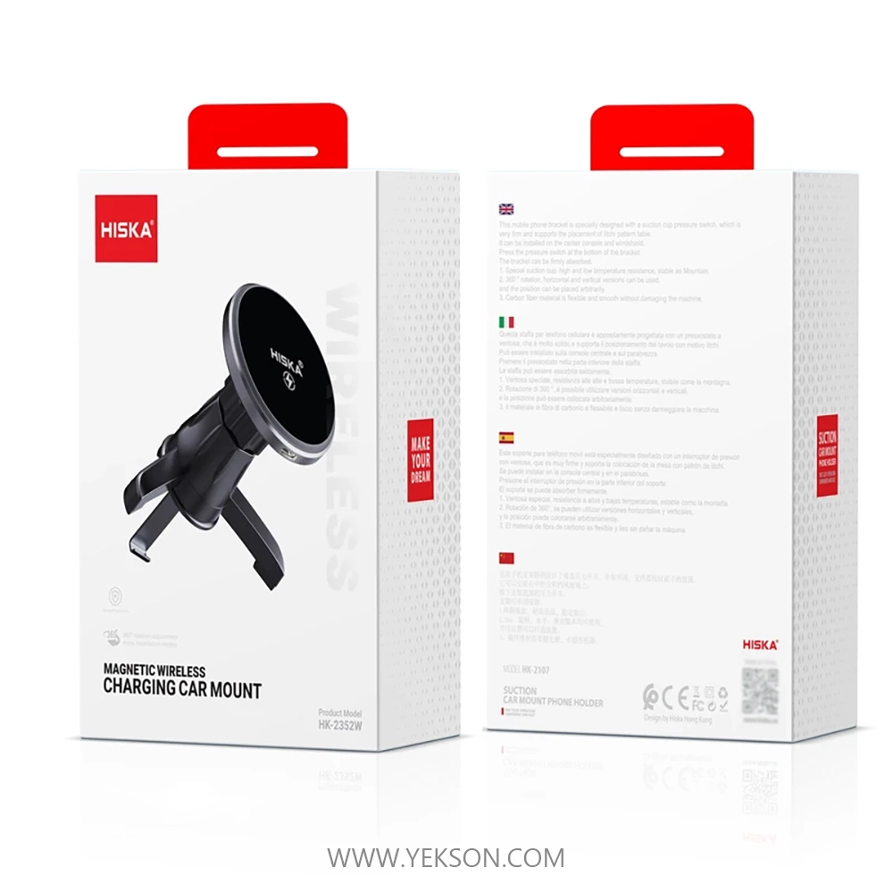 پایه نگهدارنده و شارژر وایرلس هیسکا HK-2352W