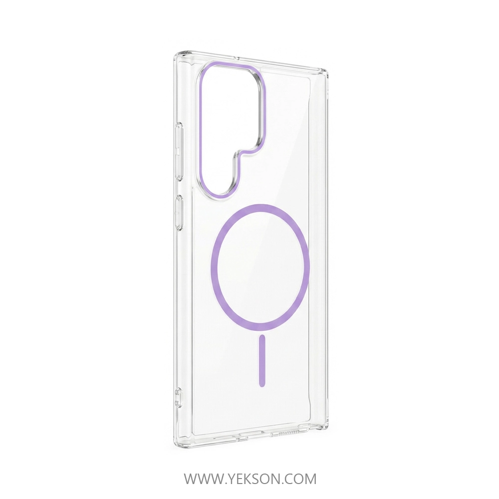 گارد شفاف دو رنگ مگ سیف ORYXUS سامسونگ S25 ULTRA