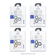 محافظ لنز هشت ضلعی شابلون دار ORYXUS مدل آیفون 13PROMAX