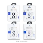 محافظ لنز هشت ضلعی شابلون دار ORYXUS مدل آیفون 17