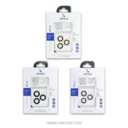 محافظ لنز هشت ضلعی شابلون دار ORYXUS مدل آیفون 12pro