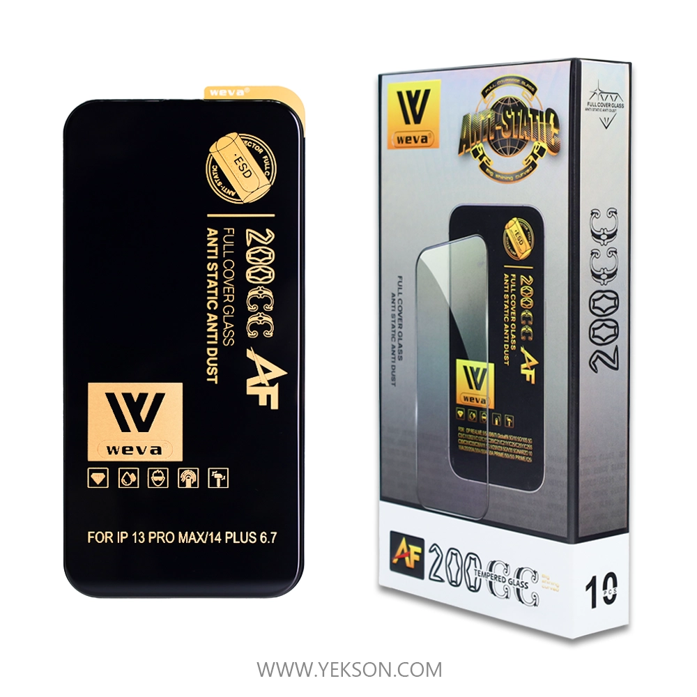 گلس WEVA AF مدل آیفون 13PRO MAX گلس WEVA AF مدل آیفون 13PRO MAX