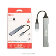 هاب 4 پورت Miller Type-C مدل MHU-930