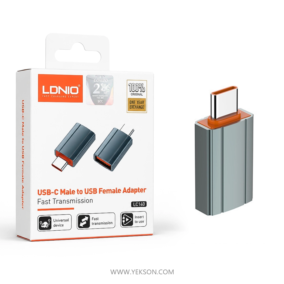 140654 (profile) تبدیل USB-C به USB الدینیو مدل LC140