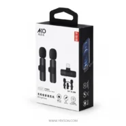 میکروفون یقه‌ای بی‌سیم دو نفره AKO مدل AUB-6