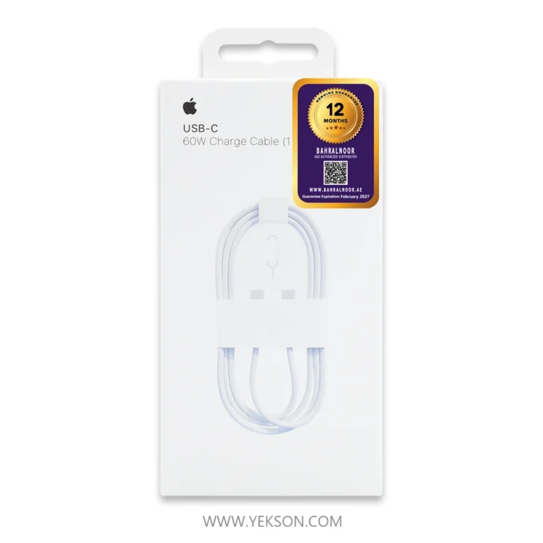 کابل شارژ USB-C به USB-C اپل 60 وات