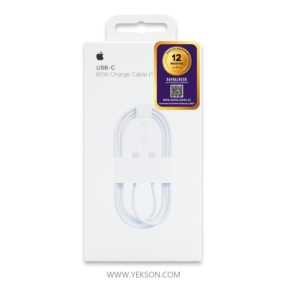 290065 (profile) کابل شارژ USB-C به USB-C اپل 60 وات(CHINA)