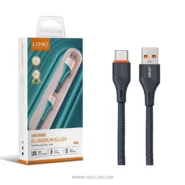 کابل شارژ الدینیو مدل LS631 با رابط تایپ سی و لایتنینگ
